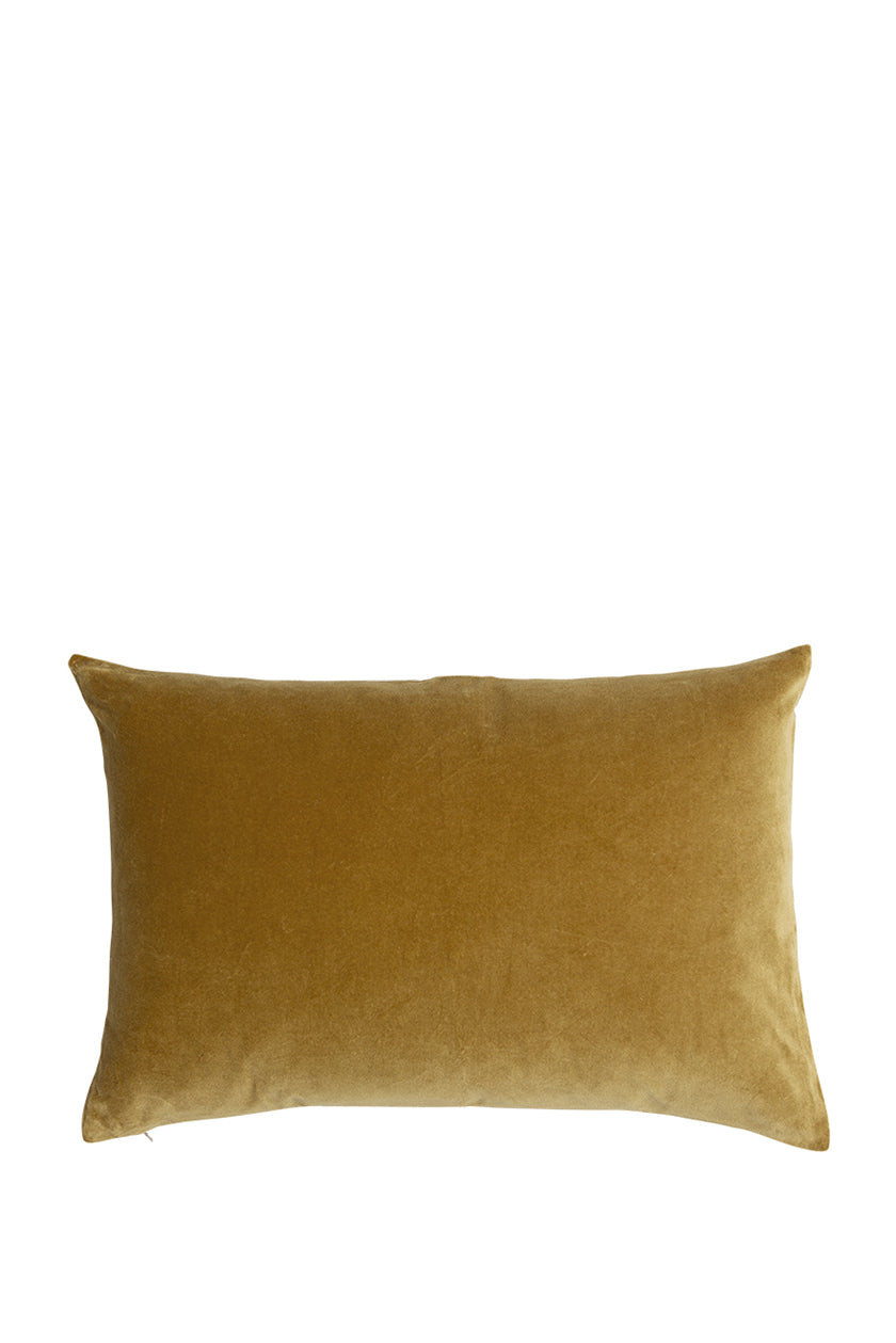 Velvet Linen Rectangular Cushion Cover