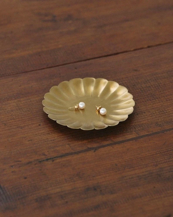 Brass Petal Tray