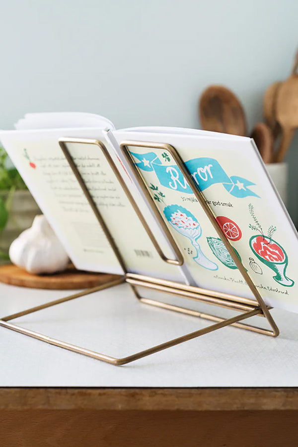 Brass Book Stand