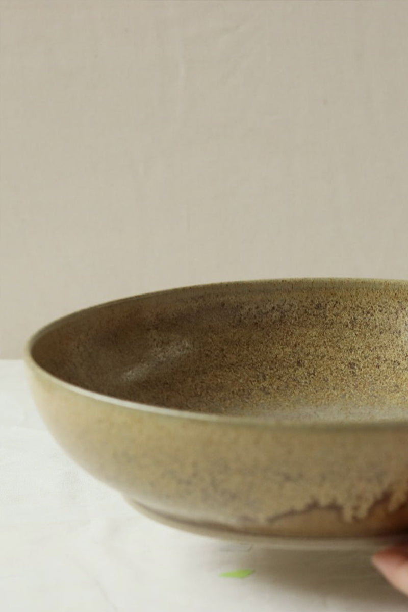 Pottery West Serving Bowl - Ochre