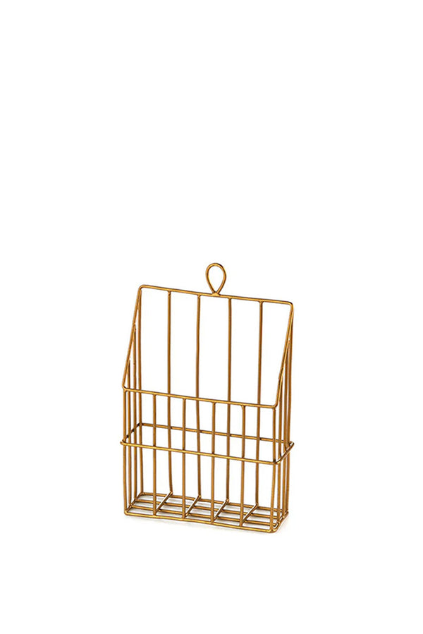 Brass Wall Basket