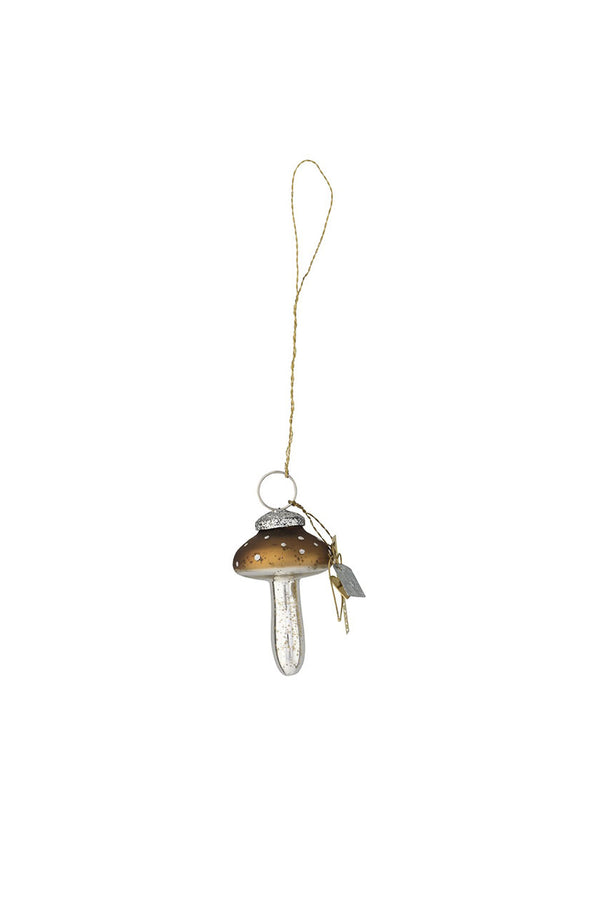 Gold Glass Mushroom